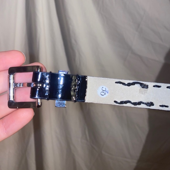 Black and silver chain belt - Picture 5 of 7